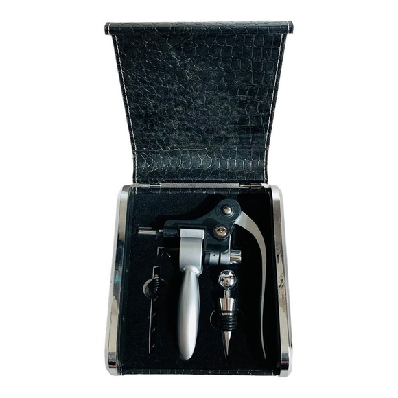 Wine OPENER Gift SET Bottle OPENER Set Corkscrew BAR Accessories - Picture 4 of 5